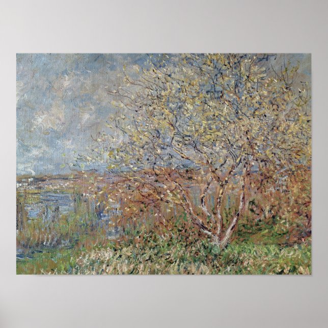 Claude Monet - Frühjahr Poster (Vorne)