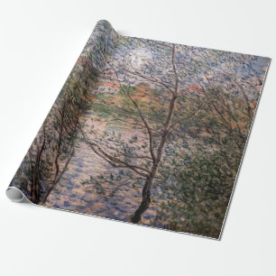 Claude Monet - Frühling durch die Zweige Geschenkpapier