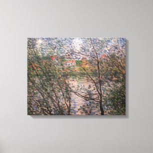 Claude Monet - Frühling durch die Zweige Leinwanddruck