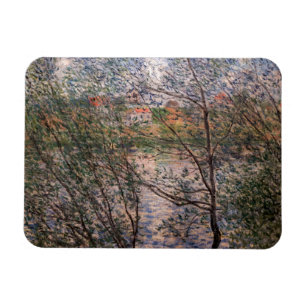 Claude Monet - Frühling durch die Zweige Magnet