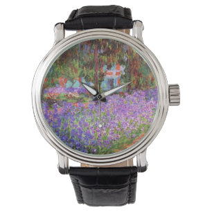 Claude Monet Garden at Giverny Armbanduhr