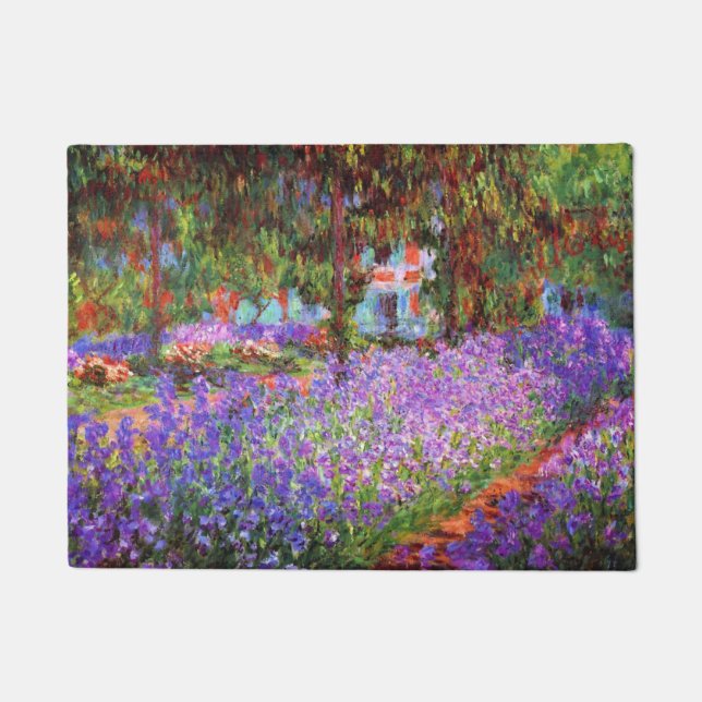 Claude Monet Garden at Giverny Fußmatte (Vorderseite)