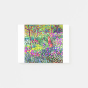 Claude Monet Garden in Giverny Post-it Klebezettel