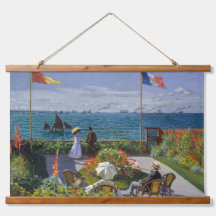 Claude Monet - Garten bei Sainte-Adresse