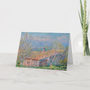 Claude Monet - Gärtnerhaus in Antibes Karte