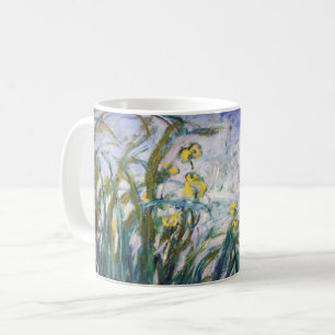 Claude Monet - Gelbe und Lila Irische Kaffeetasse