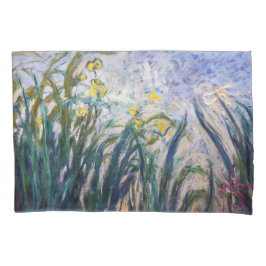 Claude Monet - Gelbe und Lila Irische Kissenbezug