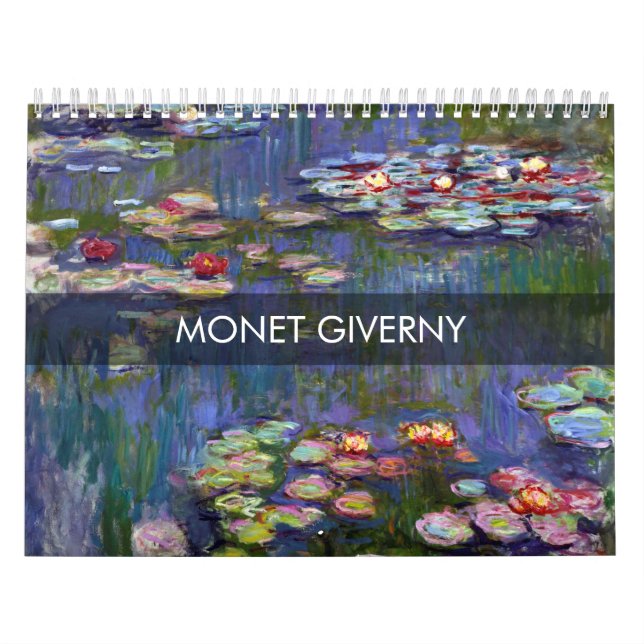 Claude Monet Giverny Kalender (Titelbild)