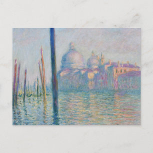 Claude Monet Grand Canal Venedig Italien Reisen Feiertagspostkarte