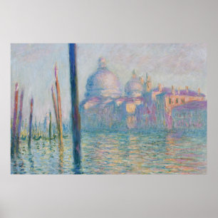 Claude Monet Grand Canal Venedig Italien Reisen Poster