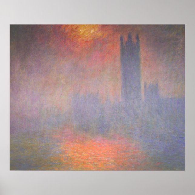 Claude Monet Grand Canal Venedig Italien Reisen Poster (Vorne)