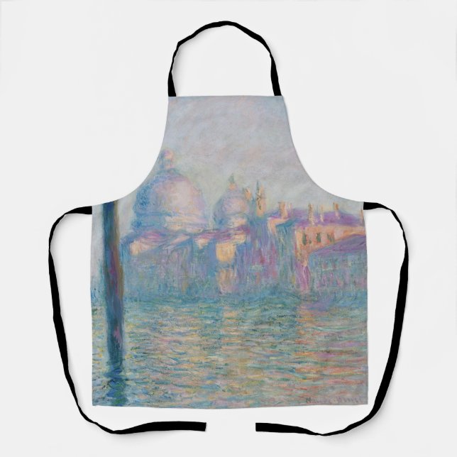 Claude Monet Grand Canal Venedig Italien Reisen Schürze (Vorderseite)