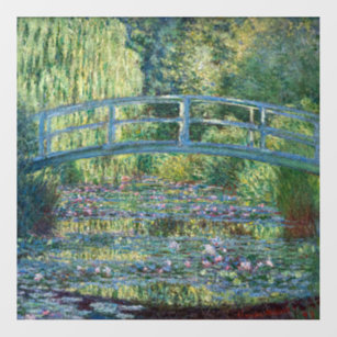 Claude Monet - Grüne Harmonie Bodenaufkleber