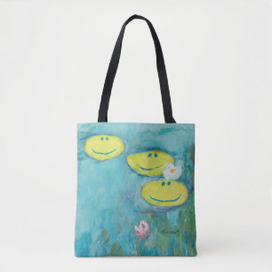 Claude Monet Happy Faces-Tasche Tasche