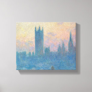 Claude Monet Häuser des Parlaments Sonnenuntergang Leinwanddruck