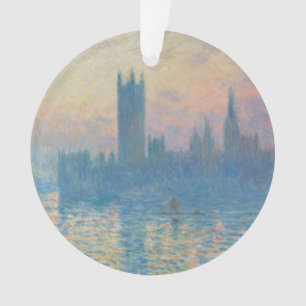 Claude Monet Häuser des Parlaments Sonnenuntergang Ornament