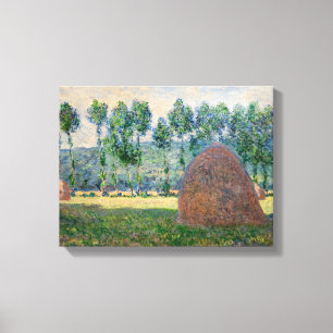 Claude Monet - Heuschober bei Giverny Leinwanddruck