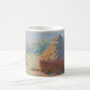 Claude Monet - Heuschober, Ende des Sommers Kaffeetasse