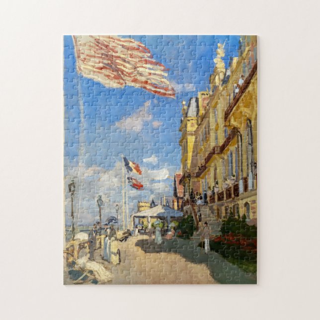 Claude Monet - Hotel des Roches Noires, Trouville (Vertikal)