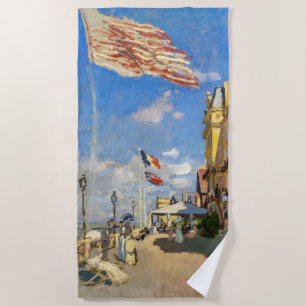 Claude Monet - Hotel des Roches Noires, Trouville Strandtuch