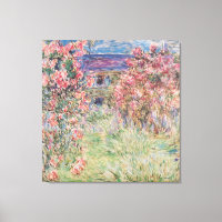 Claude Monet – House Among the Roses – 1919
