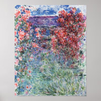 Claude Monet | House at Giverny under the Roses