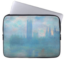 Claude Monet Houses of Parliament London. Blau
