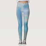 Claude Monet Houses of Parliament London. Blau Leggings<br><div class="desc">Claude Monet Leggings "Houses of Parliament,  London". Blaue Impressionismus Kunst.</div>