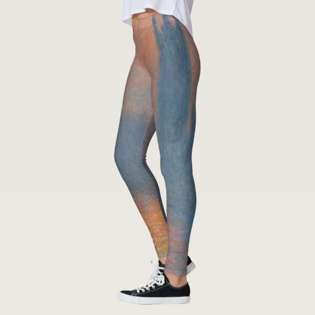 Claude Monet - Houses of Parliament London Leggings (Links)