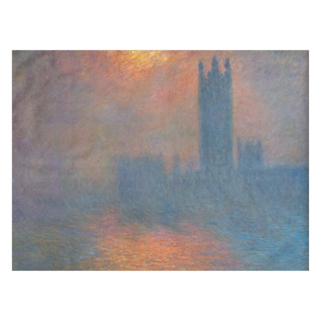 Claude Monet - Houses of Parliament London Tischdecke (Vorderseite (Horizontal))