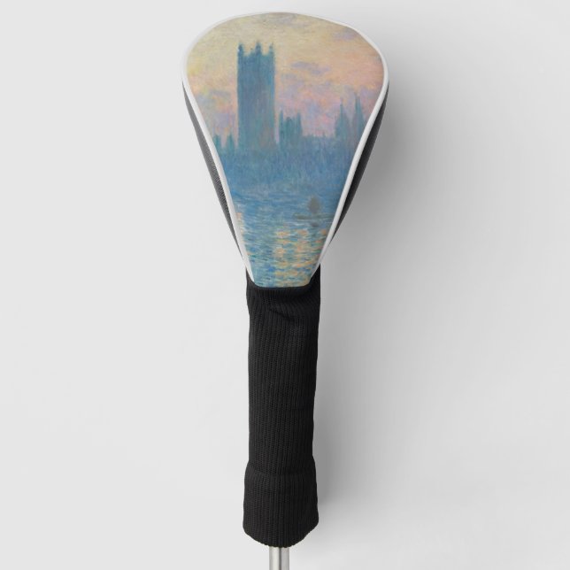 Claude Monet Houses of Parliament Sunset Golf Headcover (Vorderseite)