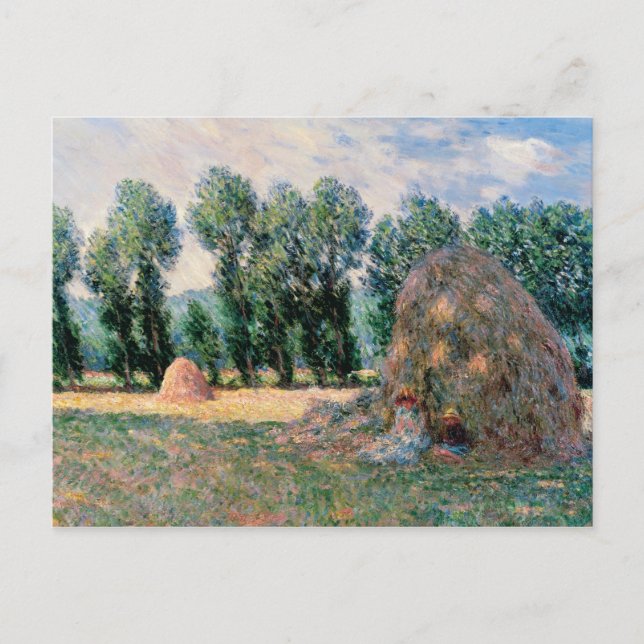 Claude Monet - Hystacks Postkarte (Vorderseite)