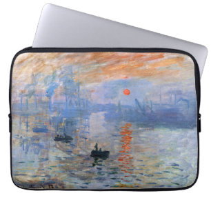 Claude Monet Impression Sonnenaufgang 1872 Hafen K Laptopschutzhülle
