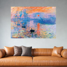 Claude Monet Impression, Sonnenaufgang (1872) Post Poster