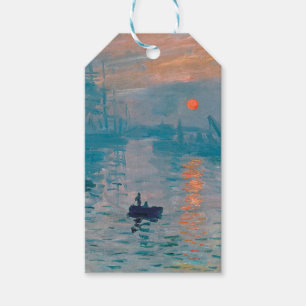 Claude Monet Impression Sonnenaufgang Französisch Geschenkanhänger