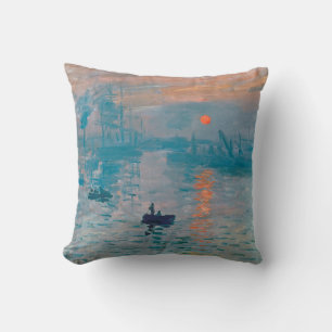 Claude Monet Impression Sonnenaufgang Französisch Kissen