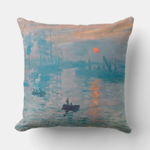 Claude Monet Impression Sonnenaufgang Französisch Kissen