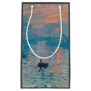 Claude Monet Impression Sonnenaufgang Französisch Kleine Geschenktüte