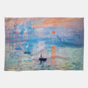 Claude Monet - Impression, Sonnenaufgang Geschirrtuch