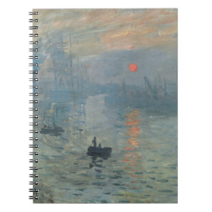 Claude Monet Impression Sonnenaufgang Soleil Levan Notizblock