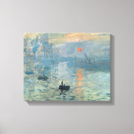 Claude Monet Impression Sunrise Leinwanddruck