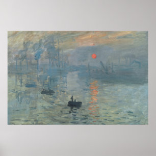 Claude Monet Impression Sunrise Soleil Levant