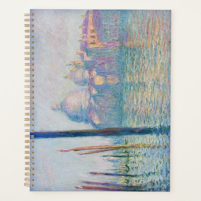 Claude Monet Impressionismus Planner Le Grand Cana Planer (Vorderseite)