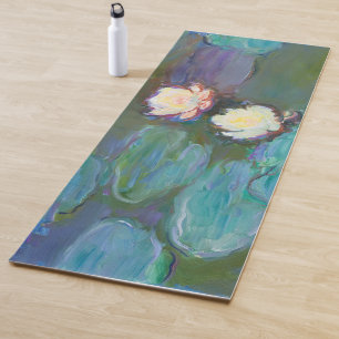 Claude Monet Impressionist Water Lilien Nympheas Yogamatte