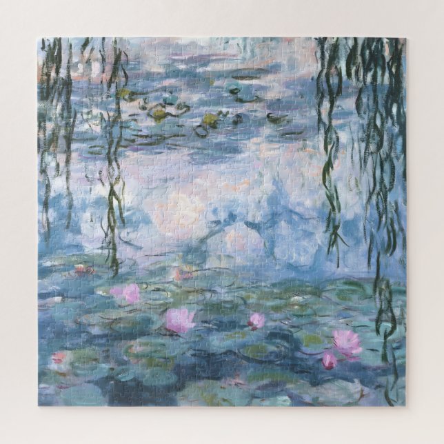 Claude Monet Impressionist Water Lillies Painting (Vertikal)
