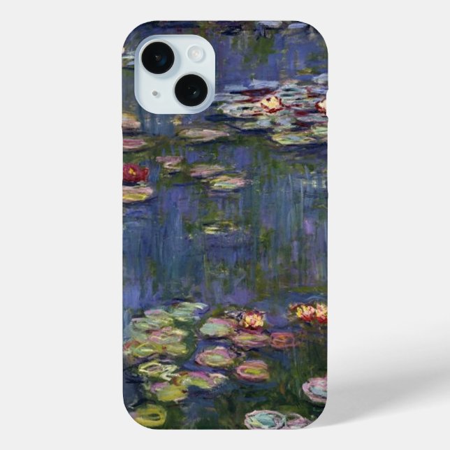 Claude Monet impressionistische Lilien des Wassers Case-Mate iPhone Hülle (Rückseite)
