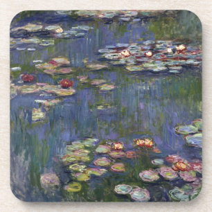 Claude Monet impressionistische Lilien des Wassers Getränkeuntersetzer