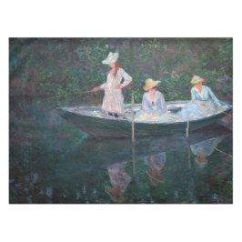 Claude Monet - In der Nordsee bei Giverny Tischdecke
