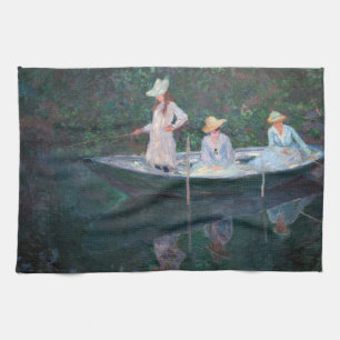 Claude Monet - In der Norvegienne bei Giverny Geschirrtuch