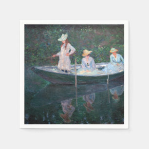 Claude Monet - In der Norvegienne bei Giverny Serviette